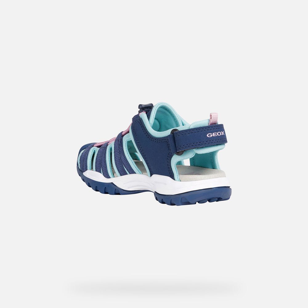 Sandalias Geox Menina Azuis - Borealis - QZHWB6735